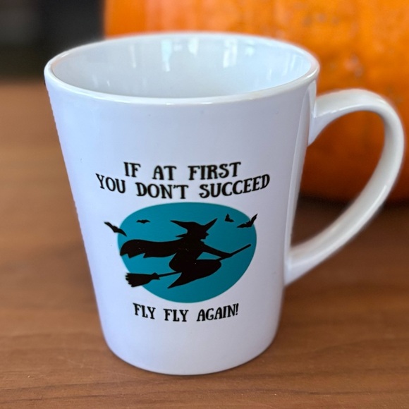 Browns General Other - Halloween Witch Mug Gift Set- “If at First You Don’t Succeed Fly Fly Again”